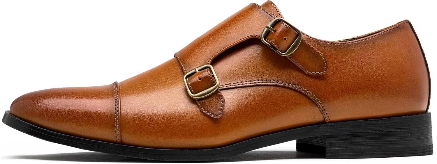 Men’s Elastic Apron Toe Slip-On Loafers – Comfortable Formal Work Shoes - Image 2