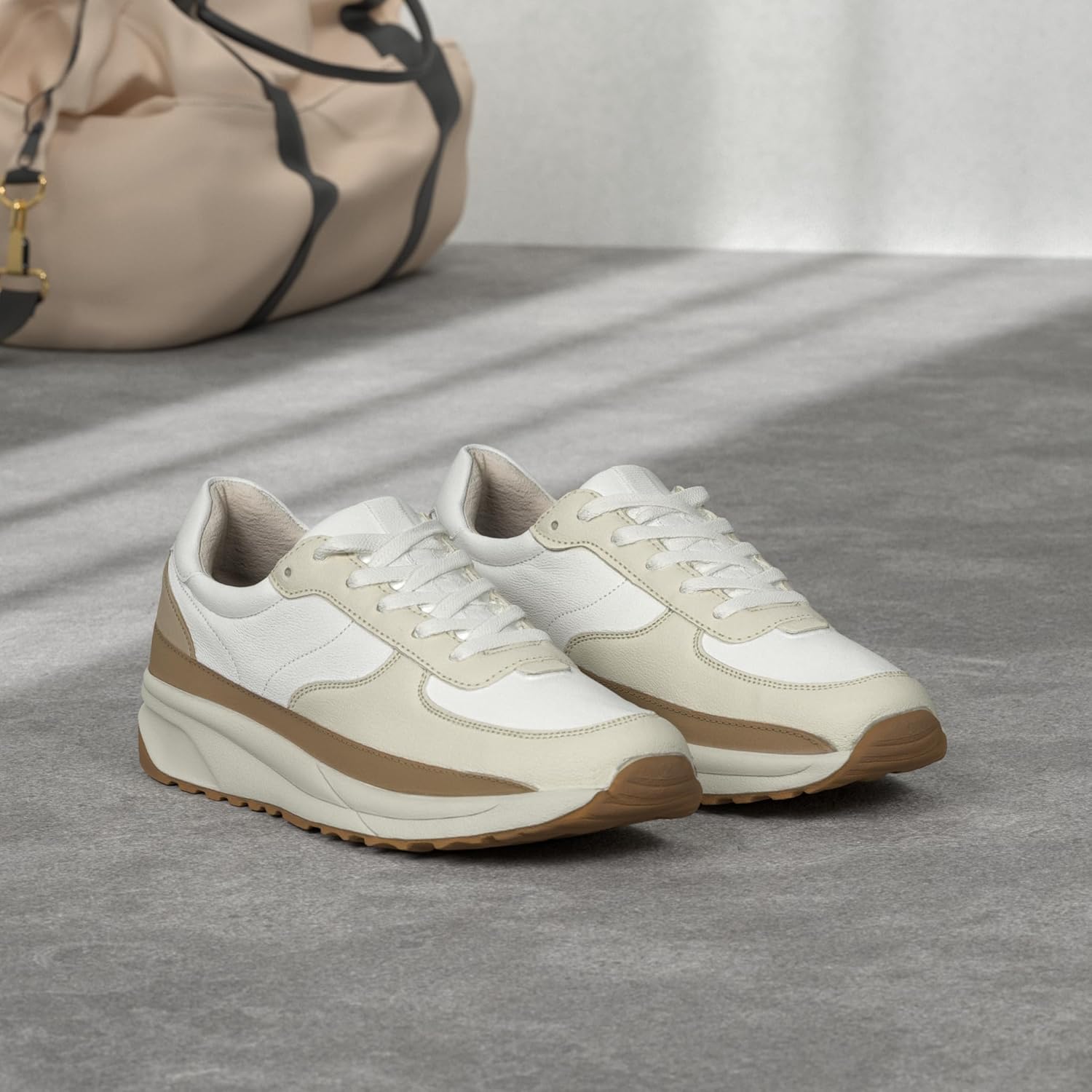 Comfort Foam Sneakers Wide Fit Casual Everyday Shoes - Image 2